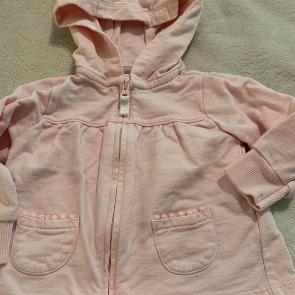 Carter's Two Hooded Zip Up Jackets Size 6 Months - Picture 4 of 16